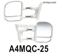 HG P410 Parts A4MQC-25 Rearview mirror assembly for 1/10 HengGuan P410 Raptor Pickup RC Car Vehicles Model.